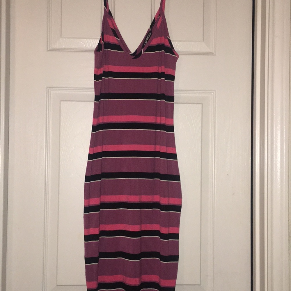 Fitted maxi dress